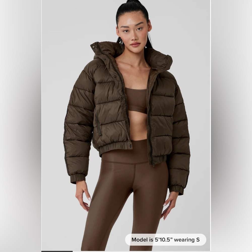 Alo Yoga Aspen Puffer Coat - Size M